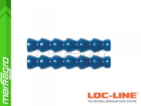 1/2" chladící kloubová hadice 2 x 6 segmentů - 138,43 mm - LOC-LINE (51801)