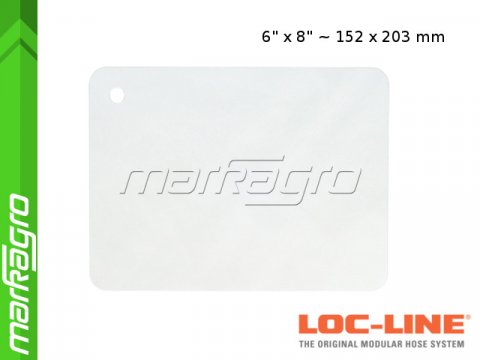 ochranného štítu 6x8" ~ 152,4x203,2 mm - LOC-LINE (60528)