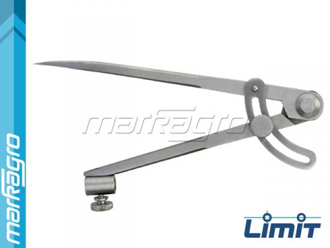 Rýsovací kružítko pro upevnění tužky 175 mm - LIMIT (2428-0109)
